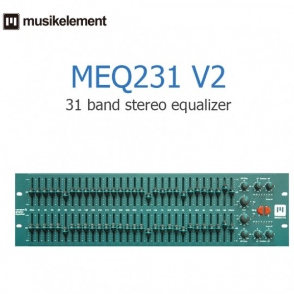 윤사운드,MUSIKELEMENT MEQ-231 V2 / MEQ231V2 음질조절기